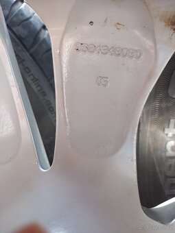 Letní Alu kola Citroen Berlingo+ ZÁNOVNÍ pneu 215/55R16 - 8