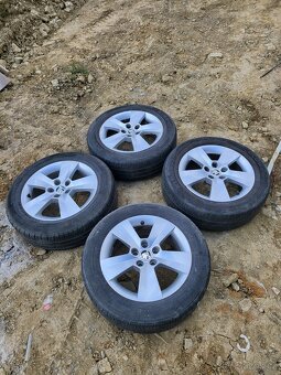 Letní sada ALU originál Škoda 185/60R15 - 8