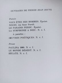 Šíma Josef - Sima Joseph - Jouve P.J. - LA SYMPHONIE À DIEU - 8