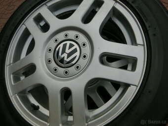 Letní sada alu kola originál VW Golf IV 5x100 6,5Jx16 ET42 - 8