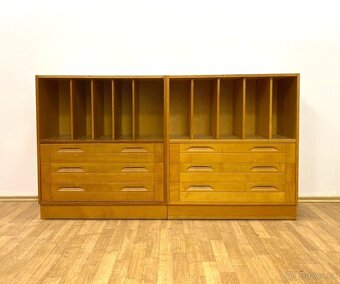 Retro komody/ knihovny TATRA 60. léta Brusel - 8