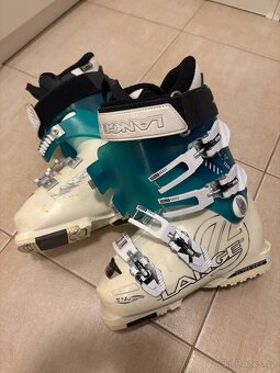 Dětský SET- lyže120, boty 22,5, hůlky 100 - 8