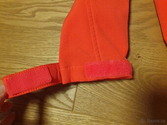 Bunda softshellová Lewro oranžová, vel. 116-122 - 8