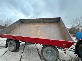 Traktorový dvoustranný sklápěcí přívěs BSS PS2 09.07 AGRO - 8
