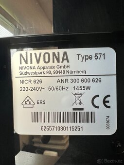 Automatické espresso, Nivona Caferomatika 571 - 8