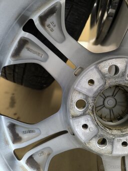 Alu kola BMW X3 5x120 r18 Originál, zimní pneu+TPMS - 8