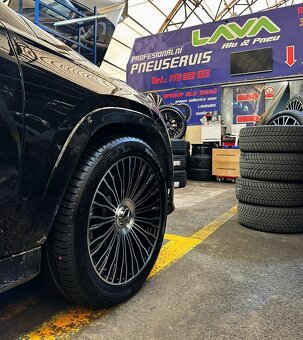 22" Mercedes Gls Monoblock  se zimními pneu - 8