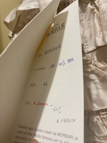 Nové společenské slavnostní svatební hedvábné luxusní šaty - 8