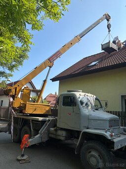 prodám autojeřáb Praga V3S  AD 80 - 8