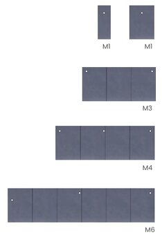 Moderní Solární střešní tašky (varianty) - 8