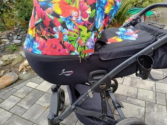 Dětský kočárek Junama Fashion Pro jungle - hluboký + sportov - 8