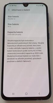 Prodám Samsung Galaxy A40, 4GB/64GB, stav A-, modrý - 8