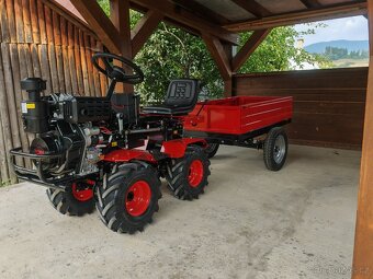 Malotraktor 4x4 Diesel - 8