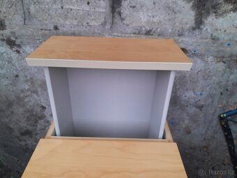 Ikea komoda Malm bříza se zrcadlem - 8