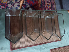 Sklenička-modrá-Skleněné dózy na potraviny - 8