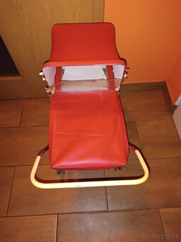 Retro kočárek pro panenky - 8
