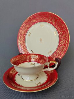 Krásná porcelánová čajová sada Alka Bavaria (1938-1958) - 8