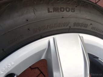 alu VW Tiguan zimní 215/65/17 Bridgestone - 8