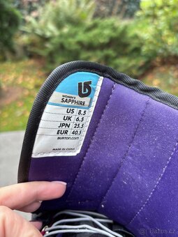 Snowboardové boty Burton, vel. 40,5 - 8