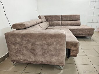 ROHOVÁ SEDACÍ  SOUPRAVA- EL. VÝSUVEM - 8