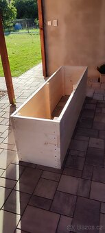 ​Vyvýšené záhony ze smrkového hoblovaného dřeva 200x50x62 - 8