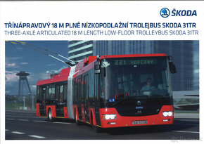 Prospekty - Trolejbusy Škoda 1 - 8