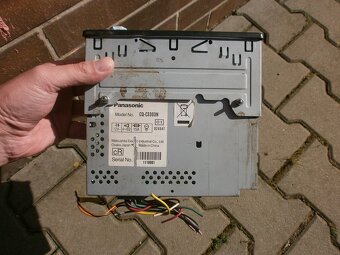 Autorádio PANASONIC CD+MP3+AUX odklápěcí panel. - 8