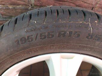 Alu kola 15 " orig Seat+ letní pneu - - 8