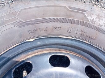 Sada kol 5x100 vč. zim. pneu Barum 195/65 R 15 - 8