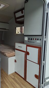MINIKARAVAN, karavan CITY C9, solár, WC, sprcha - 8