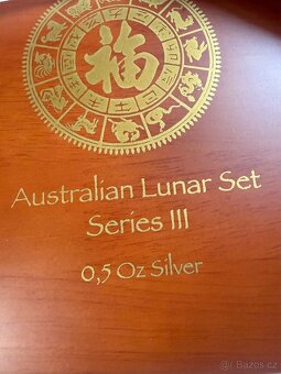Komletní serie Lunární kalendář III Lunar 7x 1/2oz v etui - 8