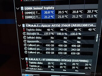 //HERNÍ PC INTEL/RX/SSD/HDD/DDR4/WIN11// - 8