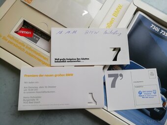 BMW E32 - extrémně vzácná kazeta k premiéře 7er - 8