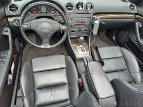 Audi a4 kabrio 3.0i V6 S-Line Automat benzín - 8