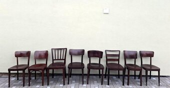 Celodřevěné židle TON, THONET - 8