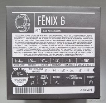 Garmin Fénix 6 PRO + Topo mapy ČR - 8