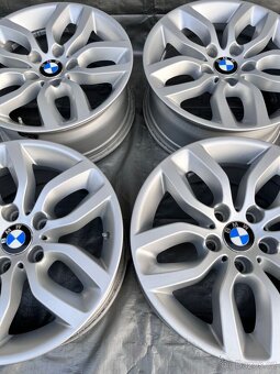 5x120 R17 originál disky BMW X3 - senzory pneu - 8