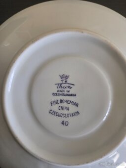 RETRO SERVIS NA KÁVU NEBO ČAJ THUN - 8