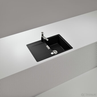 Dřez Schock Mono D-100S magma montáž do roviny s deskou - 8