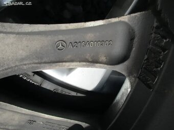 MERCEDES ALU KOLA 8,5X20 ET43 s pneu 265/45 zr20 - 8