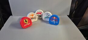 F1 týmy stolní hodiny, 3D tisk, ferrari, redbull, Mclaren, M - 8