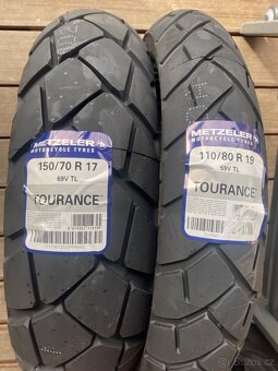 Sada pneu na motocykl 110/80r19 59V a 150/70r17 69V - 8