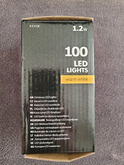 Nano řetěz EMOS ZY2044 100 LED ježek 2,4m - teplá bílá - 8