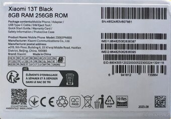 Xiaomi 13T Black - 8