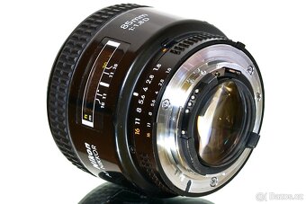 Nikon AF Nikkor 85mm 1,8D + UV 9-lamelový TOP STAV - 8