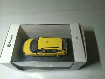 Abrex model 1/43 Škoda Fabia II Combi (2007) - žlutá Sprint - 8