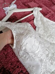 Svatební šaty vel. 38 - 8