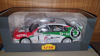 Škoda Octavia wrc 1:18 rally B. Thiry - 8