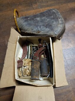 Jawa Pérák 250 patinovka po GO motoru s doklady 1951 - 8