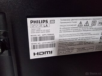 LED televizor s funkcí Ambilight 107 cm (42")
107 cm (42" - 8